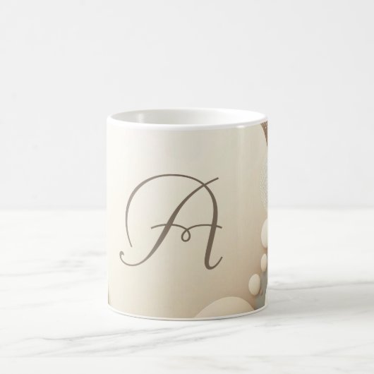 Monogrammed Sphere Harmony Koffiemok (Center)