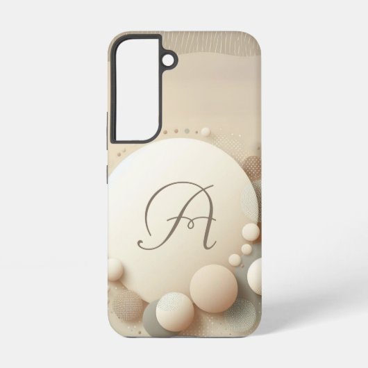 Monogrammed Sphere Harmony Samsung Galaxy Hoesje (Achterkant)