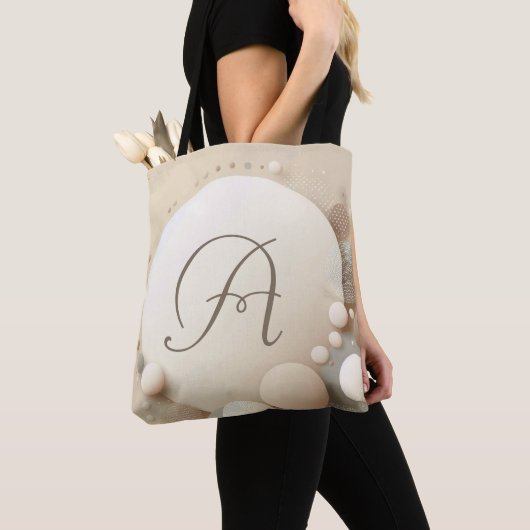 Monogrammed Sphere Harmony Tote Bag (Dichtbij)