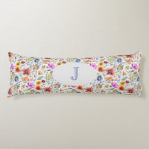 Monogrammed Spring Wildflower & Schattige Hedgehog