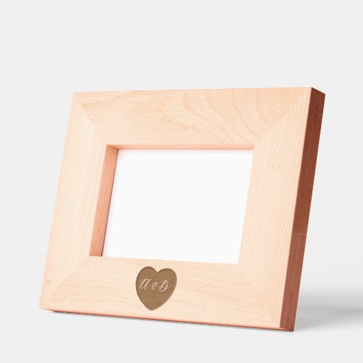 Monogrammed Sweethearts Gegraveerde Lijstjes (Links)