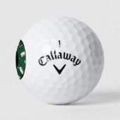 Monogrammed T-shirt Time Golf Golfballen (Logo)