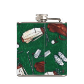 Monogrammed T-shirt Time Golf Heupfles (Achterkant)