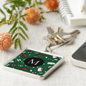 Monogrammed T-shirt Time Golf Sleutelhanger (Zijkant)