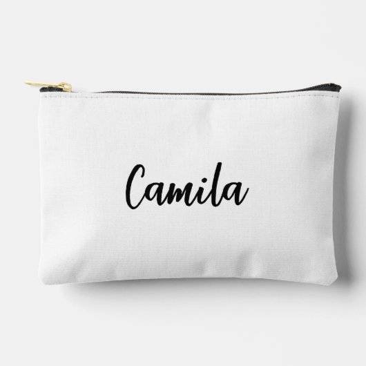 Monogrammed Toiletry Bag, make up bag, bridesmaid  Etui (Voorkant)