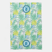 Monogrammed Tropical Hand Towel Theedoek (Verticaal)