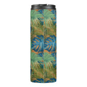 Monogrammed Tropische Floral op de Druk van de Wic Thermosbeker (Achterkant)