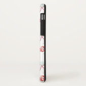 Monogrammed Tropische Roze Flamingo Waterverf Case-Mate iPhone Case (Achterkant/links)