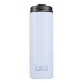Monogrammed Tumbler – Minimalistische moderne stij Thermosbeker