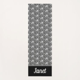 Monogrammed Turtle Mandala Yogamat