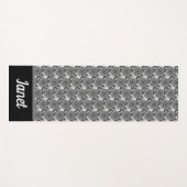 Monogrammed Turtle Mandala Yogamat (Voorkant (horizontaal))