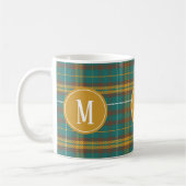 Monogrammed Twill Pset Scottish Pattern Koffiemok (Links)