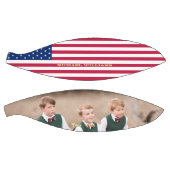 Monogrammed USA Flag Team Photo Patriotic American Basketbal (Panelen)