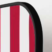 Monogrammed USA Vlaggensterren en Stripes Pickleball Paddle (Links Detail)