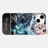 Monogrammed van dood Roos Case-Mate iPhone Case (Achterkant (horizontaal))