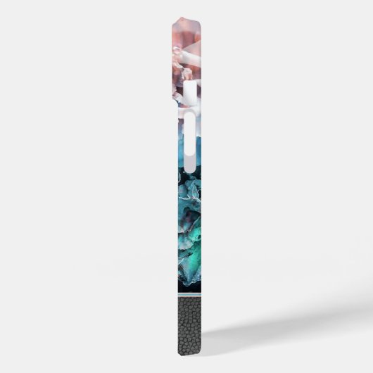 Monogrammed van dood Roos Case-Mate iPhone Case (Achterkant / Links)