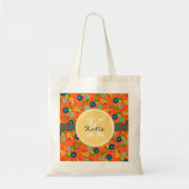 Monogrammed-ventilator Tote Bag (Voorkant)