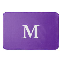 Monogrammed Violet Paars