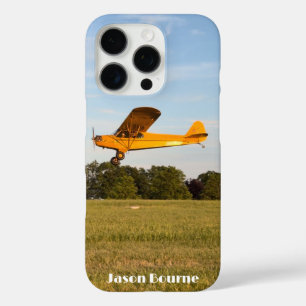 Monogrammed Vliegtuig Vliegende Foto, Luchtvaart, iPhone 16 Pro Hoesje