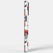 Monogrammed Waterverf Floral Botanical iPhone Case-Mate iPhone Case (Achterkant / Rechts)