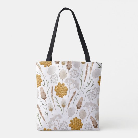 Monogrammed Waterverf Honeycomb Tas (Achterkant)