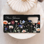 Monogrammed Waterverf Kleurrijke Wildflower Meadow Samsung Galaxy Hoesje<br><div class="desc">Introductie van onze Monogrammed Waterverf Kleurrijke Wildflower Meadow Samsung telefoonhoes Een  bloei en natuur vibes naast uw electronische decor. Geschikt als cadeau voor liefhebbers van bloemen en naturen.</div>