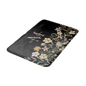 Monogrammed Waterverf Wildflower Meadow Floral Badmat (Gekanteld)