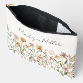Monogrammed Waterverf Wildflower Meadow Floral Etui (Open)