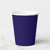 Monogrammed Wedding paper cups Papieren Bekers (Achterkant)
