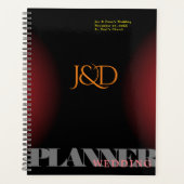 Monogrammed Wedding Planner (Voorkant)
