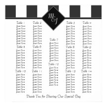 Monogrammed Wedding Reception Zetel