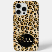Monogrammed Wild One Hoesje-Mate iPhone Case (Achterkant)