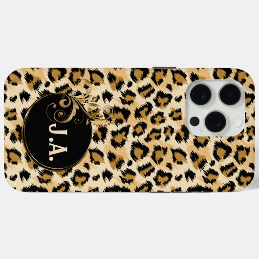 Monogrammed Wild One Hoesje-Mate iPhone Case (Achterkant (horizontaal))