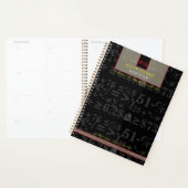 Monogrammed-Wiskunde-aanvalspanner Planner (Display)