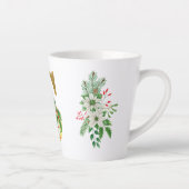 Monogrammed Xmas Latte Mok-Gouden Letter Mok (Rechts)