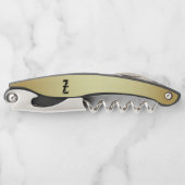 Monogrammed "Z" Waiter's Kurkentrekker (Voorkant)