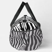Monogrammed Zebra zwart-wit patroon Plunjezak (Rechts)