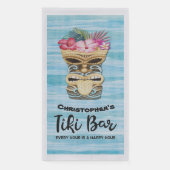 Monogrammed Zomer Strand Tiki Bar Party Servet (Voorkant)