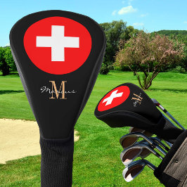 Monogrammed & Zwitserland Golf Clubs Hoesjes/Zwits Golfheadcover