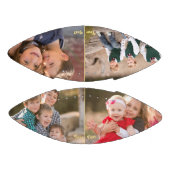 Monogrammen 4 Foto Collage Birthday Fathers Day American Football (Panelen)