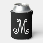 Monogrammen Aangepaste Initialen vooraan Koelbox Blikjeskoeler (Blikje Voorkant)