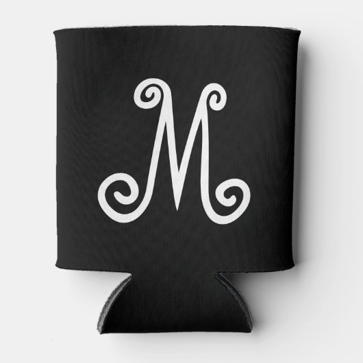 Monogrammen Aangepaste Initialen vooraan Koelbox Blikjeskoeler (Voorkant)