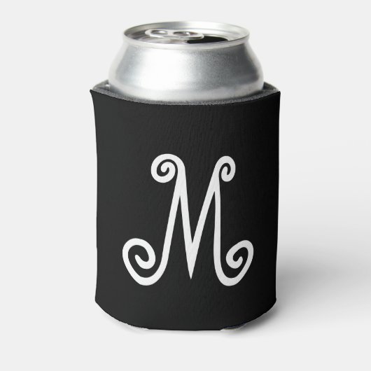 Monogrammen Aangepaste Initialen vooraan Koelbox Blikjeskoeler (Blikje Achterkant)