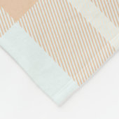 Monogrammen Afbeelding Skater Summer Tartan Fleece Deken (Hoek)