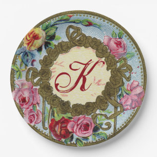 Monogrammen Antiek Frans Roos Picnic Paper Bord