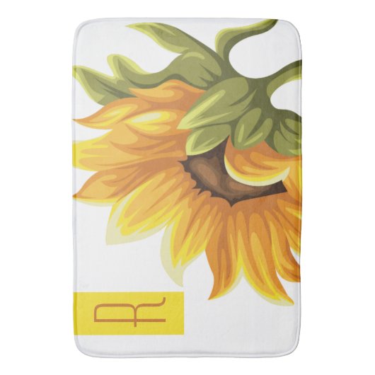 Monogrammen Badmat (Voorkant Verticaal)