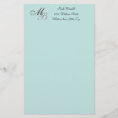 Monogrammen Briefpapier (Voorkant)