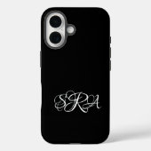 Monogrammen Case-Mate iPhone Case (Achterkant)