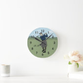 Monogrammen  golfkunst ronde klok (Huis)