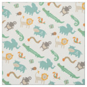 Monogrammen | In de Oerwoud Stof (Swatch)